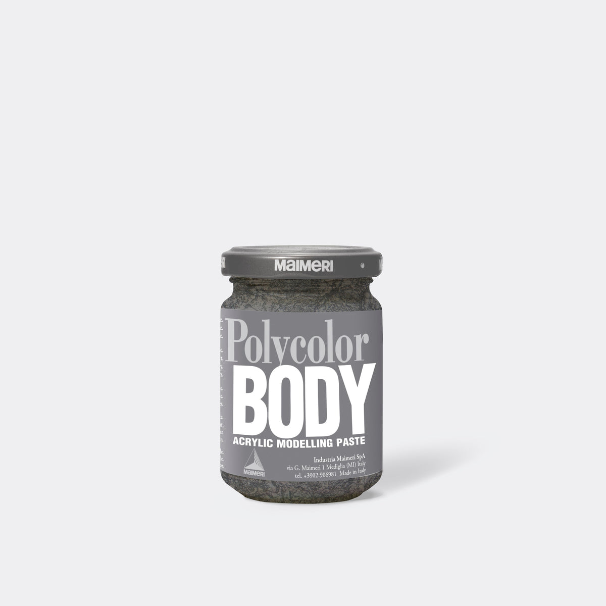 Akrilna modelirna pasta MAIMERI Body 140 ml – srebrna
