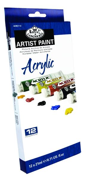 Akrilne barve ARTIST Paint 12x21ml -