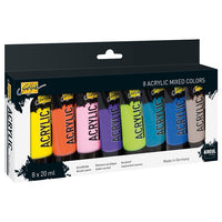 Akrilne barve Kreul Solo Goya / mixed set 8 x 20 ml