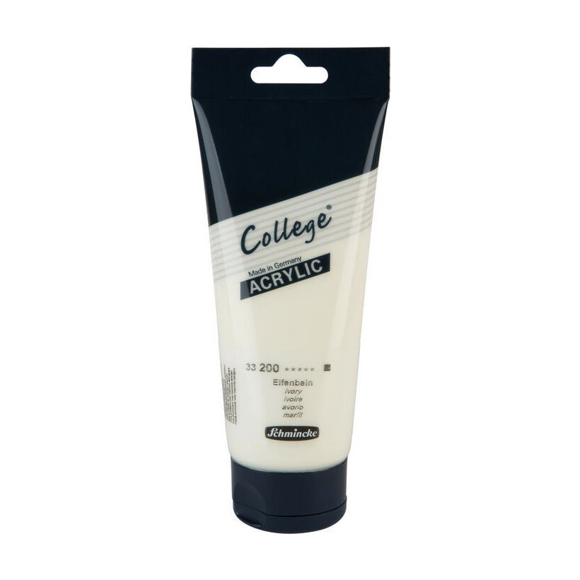 Akrilne barve Schmincke College Acrylic 200 ml – 200 Slonokoščena
