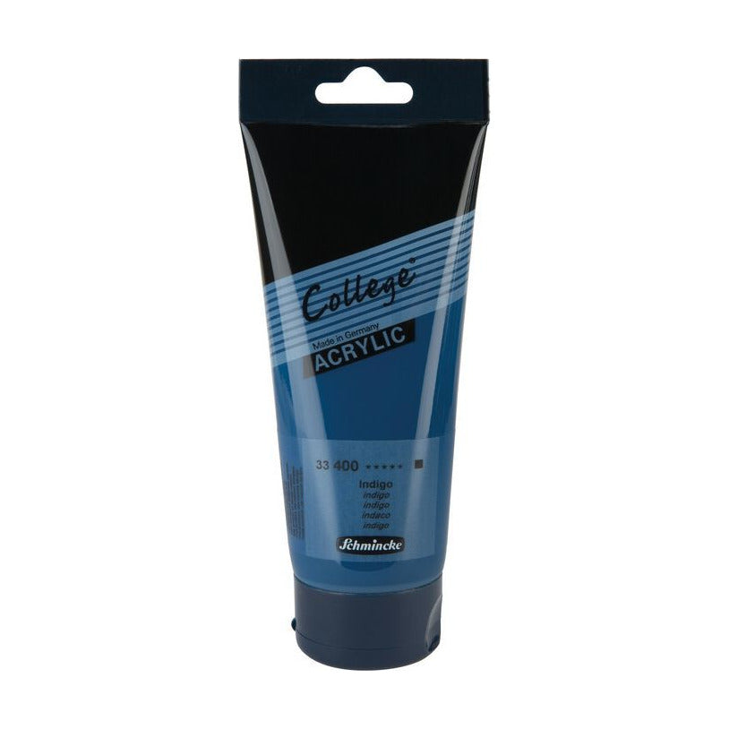 Akrilne barve Schmincke College Acrylic 200 ml – 400 indigo