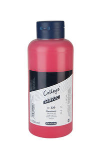 Akrilne barve Schmincke College Acrylic 750 ml – 320 Karminsko rdeča
