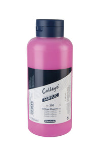 Akrilne barve Schmincke College Acrylic 750 ml – 350 College magenta
