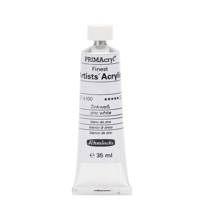 Akrilne barve Schmincke PRIMAcryl Professional 35 ml – 100 Cinkovo bela