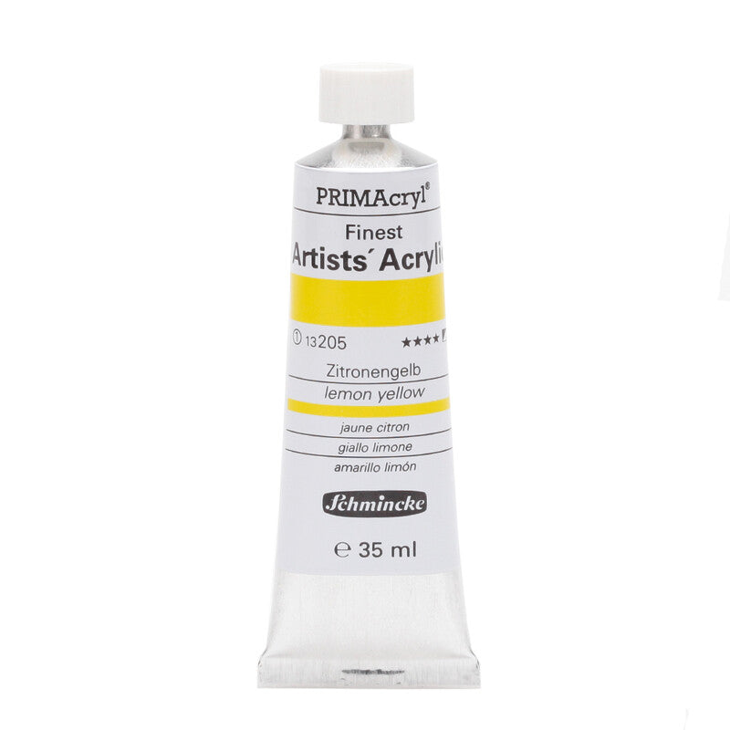 Akrilne barve Schmincke PRIMAcryl Professional 35 ml – 205 Hansa limonasto rumena