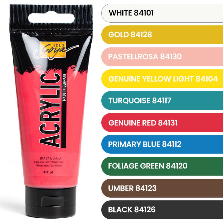Akrilne barve Solo Goya - ARTMIE Gold Matches – pogled 2