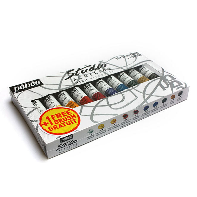 Akrilne barve Studio Acrylic START 10x20ml