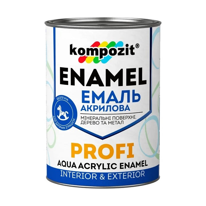 Akrilni emajl KOMPOZIT PROFI Gloss 0,3 l | različni odtenki