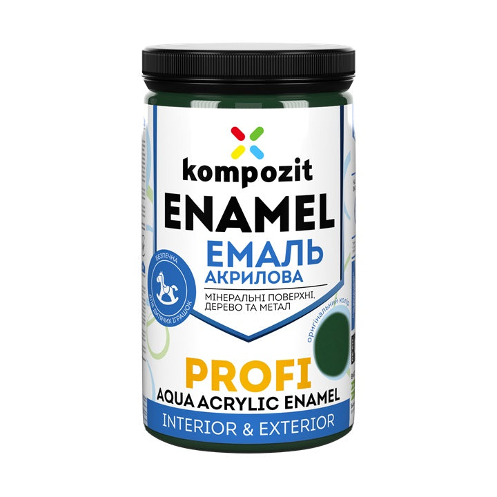 Akrilni emajl KOMPOZIT PROFI Gloss 0,3 l | različni odtenki – pogled 4