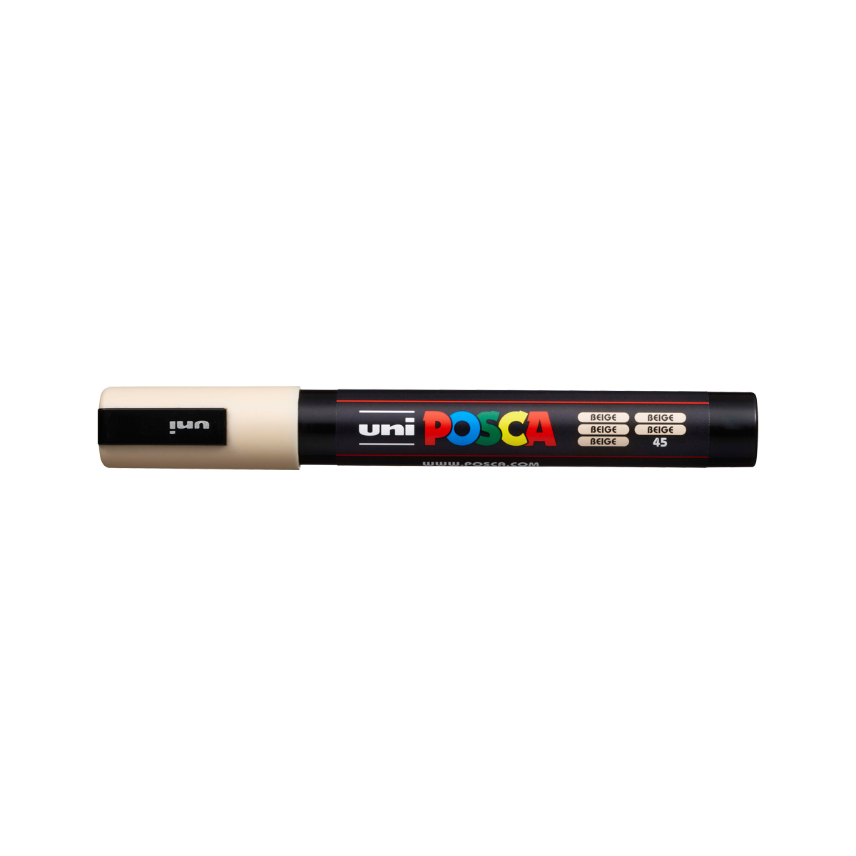 Akrilni flomaster Posca PC-5M, 1,8 – 2,5 mm, bež (45)