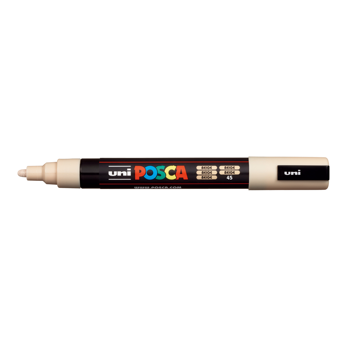 Akrilni flomaster Posca PC-5M, 1,8 – 2,5 mm, bež (45)
