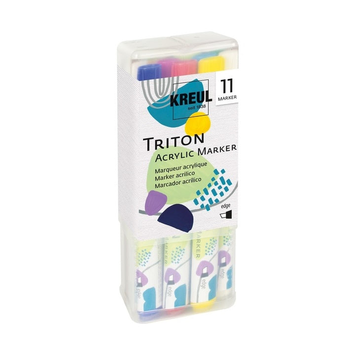Akrilni flomastri Kreul Solo Goya Triton edge - komplet 11 kosov — slika 2