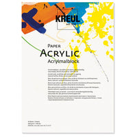 Akrilni papir KREUL - 10 listov | različnih velikosti – pogled 2