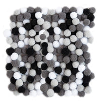 Akrilni Pom Poms, 1 cm - 120 kosov | Različne barve | Različne barve – pogled 10