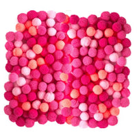 Akrilni Pom Poms, 1 cm - 120 kosov | Različne barve | Različne barve – pogled 5