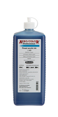 Akrilni tuš Schmincke AERO COLOR Professional 1 l – 405 Primarna modra cian