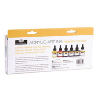 Akrilno črnilo Royal & Langnickel osnovne barve 6 x 30 ml — slika 4