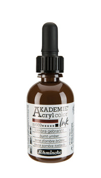 Akrilno črnilo Schmincke AKADEMIE 50 ml – 669 ožganih umber
