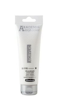 Akrilne barve Schmincke AKADEMIE 120 ml – 115 mineralna bela