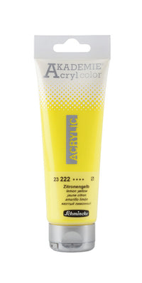Akrilne barve Schmincke AKADEMIE 120 ml – 222 limonino rumena