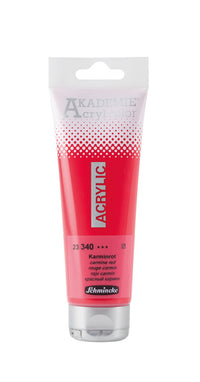 Akrilne barve Schmincke AKADEMIE 120 ml – 340 karmin rdeča