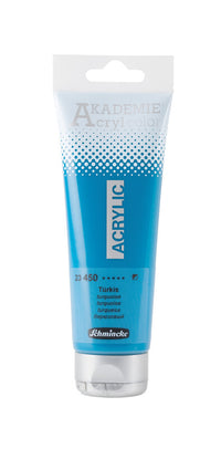 Akrilne barve Schmincke AKADEMIE 120 ml – 450 turkizna