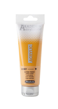 Akrilne barve Schmincke AKADEMIE 120 ml – 661 oker rumena