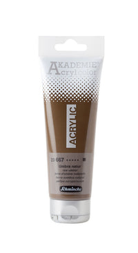 Akrilne barve Schmincke AKADEMIE 120 ml – 667 umbra surova