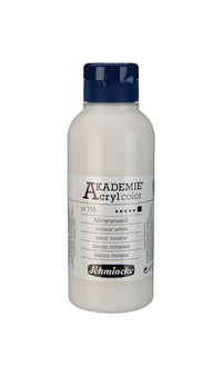 Akrilne barve Schmincke AKADEMIE 250 ml – 115 mineralna bela