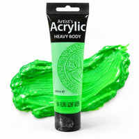 Akrylová barva Phoenix 100 ml – neon zelená