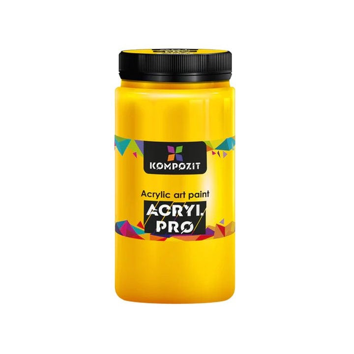 Akrilna barva ACRYL PRO ART Composite 1.000 ml – 116 osnovna rumena