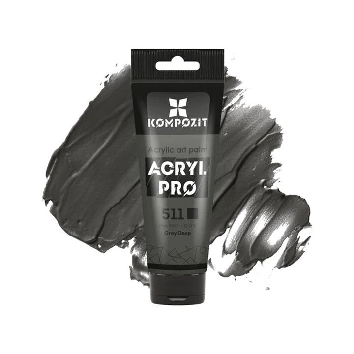 Akrilna barva ACRYL PRO ART Composite 75 ml – 511 siva siva