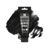 Akrilna barva ACRYL PRO ART Composite 75 ml – 540 mars črna