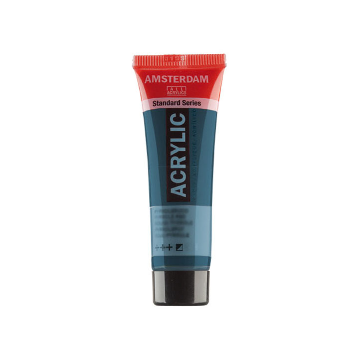 Akrilne barve Amsterdam Standard Series 20 ml – 566 Prussian blue (phth.)