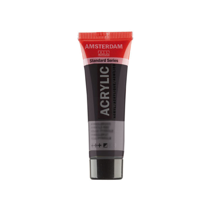 Akrilne barve Amsterdam Standard Series 20 ml – 702 Lamp black
