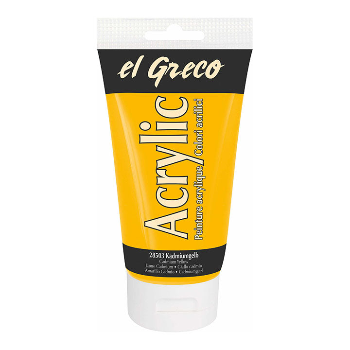 Akrilna barva El Greco 150 ml – Cadmium Yellow
