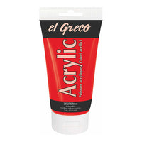 Akrilna barva El Greco 150 ml – Genuine Red