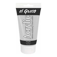 Akrilna barva El Greco 150 ml – Silver