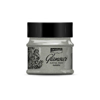 Akrilna barva Glamour metalik 50ml – dark silver