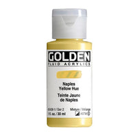 GOLDEN Tekoča akrilna barva 118 ml – 2438 neapolis rumeni odtenek
