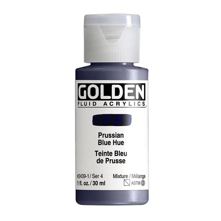 GOLDEN Tekoča akrilna barva 118 ml – 2439 Prusko modri odtenek