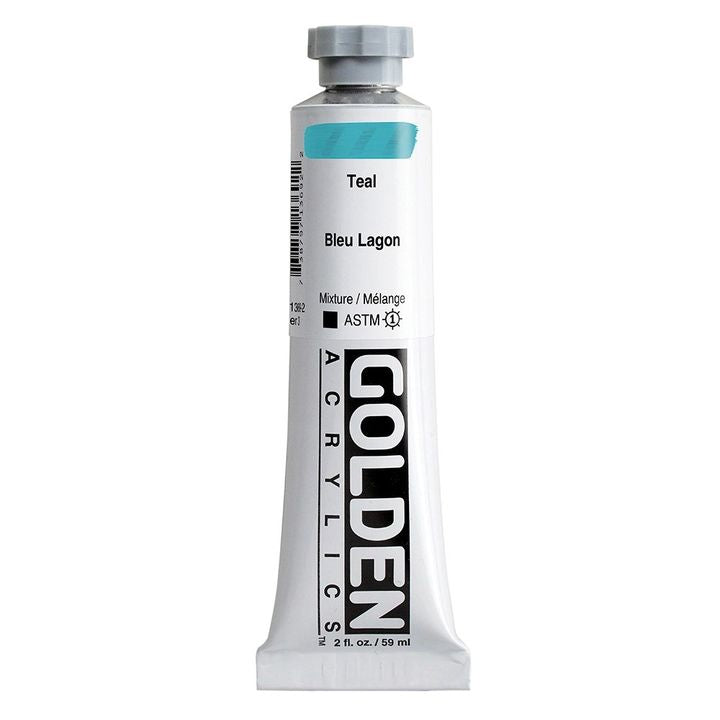 GOLDEN Težka akrilna barva 148 ml – 1369 teal