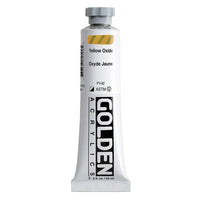 GOLDEN Težka akrilna barva 148 ml – 1410 rumeni oksid