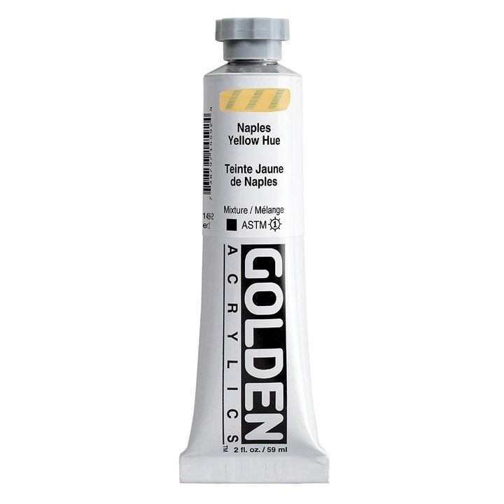 GOLDEN Težka akrilna barva 148 ml – 1459 neapolis rumeni odtenek