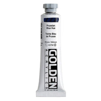 GOLDEN Težka akrilna barva 148 ml – 1460 Prusko modri odtenek