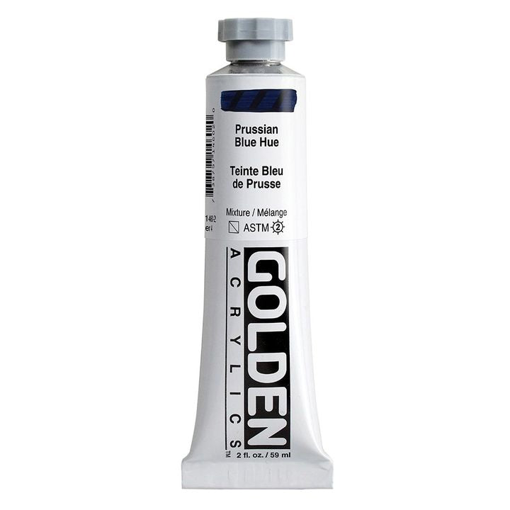 GOLDEN Heavy Body akrilna barva 59 ml – 1460 Prusko modri odtenek