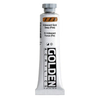 GOLDEN Heavy Body Iridescent Acrylic Paint – 4015 temno zlato