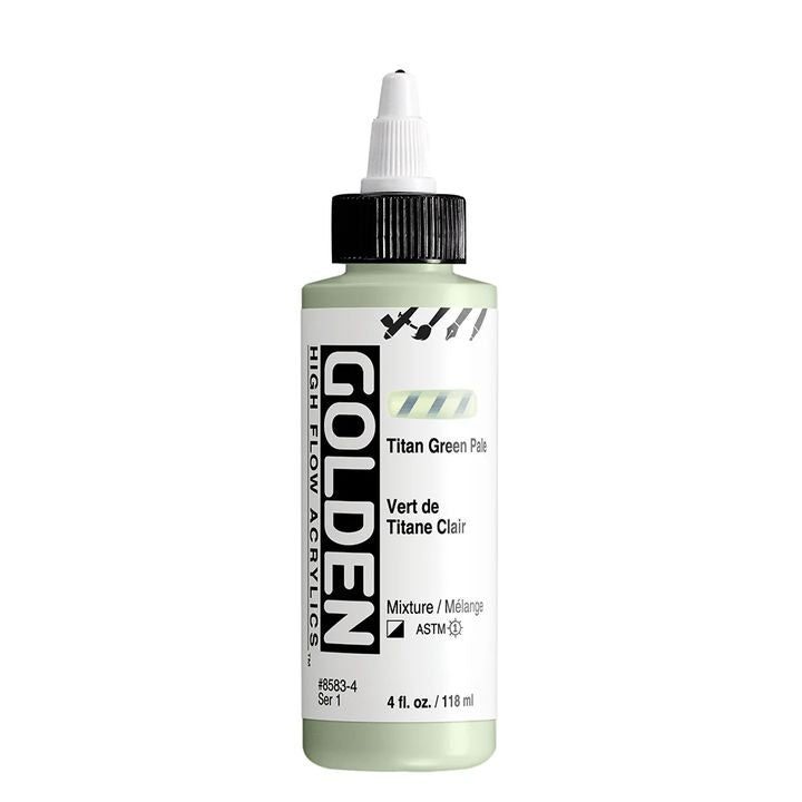 GOLDEN Akrilna barva z visokim pretokom 118 ml – 8583 Titanium Green Light