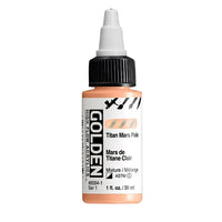 GOLDEN Akrilna barva z visokim pretokom 30 ml – 8584 Titan Mars Light