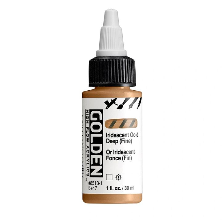 GOLDEN High Flow Iridescent akrilna barva 30 ml – 8513 Deep Golden Gentle